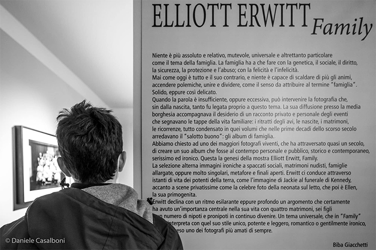 Riccione - Mostra di Elliott Erwitt, Family - foto di Daniele Casalboni