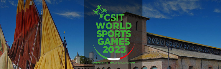 CSIT World Sports Games 2023 emilia romagna riccione