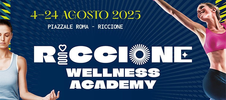 Riccione Wellness Academy estate 2025 Piazzale Roma Fluxo eventi gratis ingresso libero
