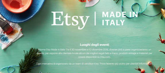Etsy Made in Italy Riccione | Christmas Market | mercatino dell'artigianato, vintage, homemade e DIY